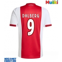 Ajax Kasper Dolberg #9 Domaci Dres 2025-26 Kratak Rukav
